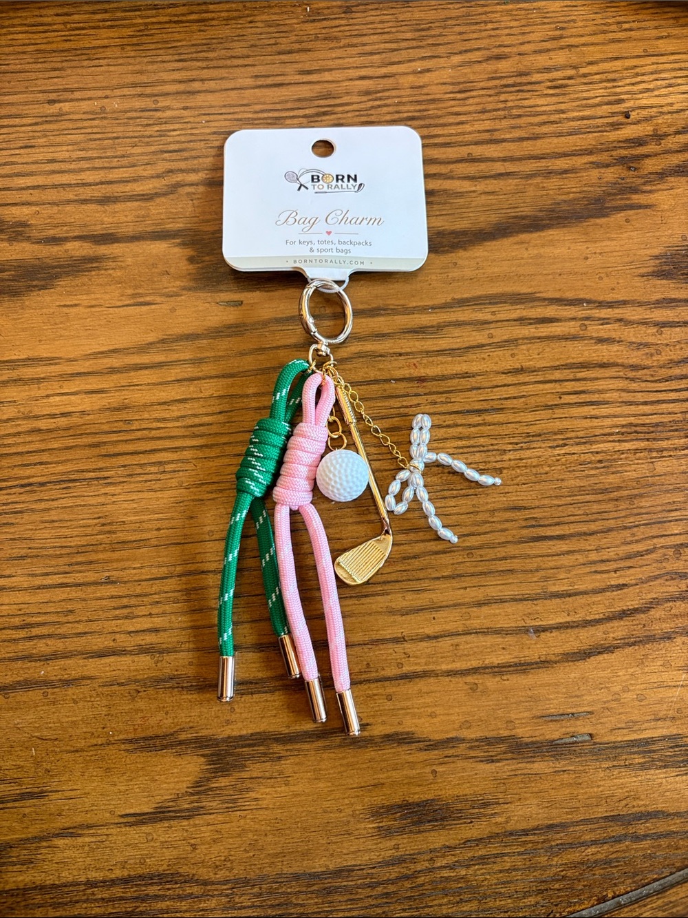 Cute Golf Bag Charm